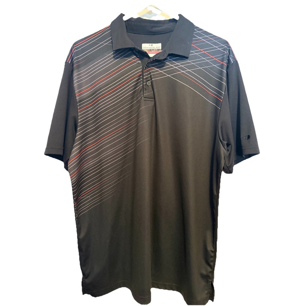 Grand Slam Men's Polo Shirt Short Sleeve‎ Size Large